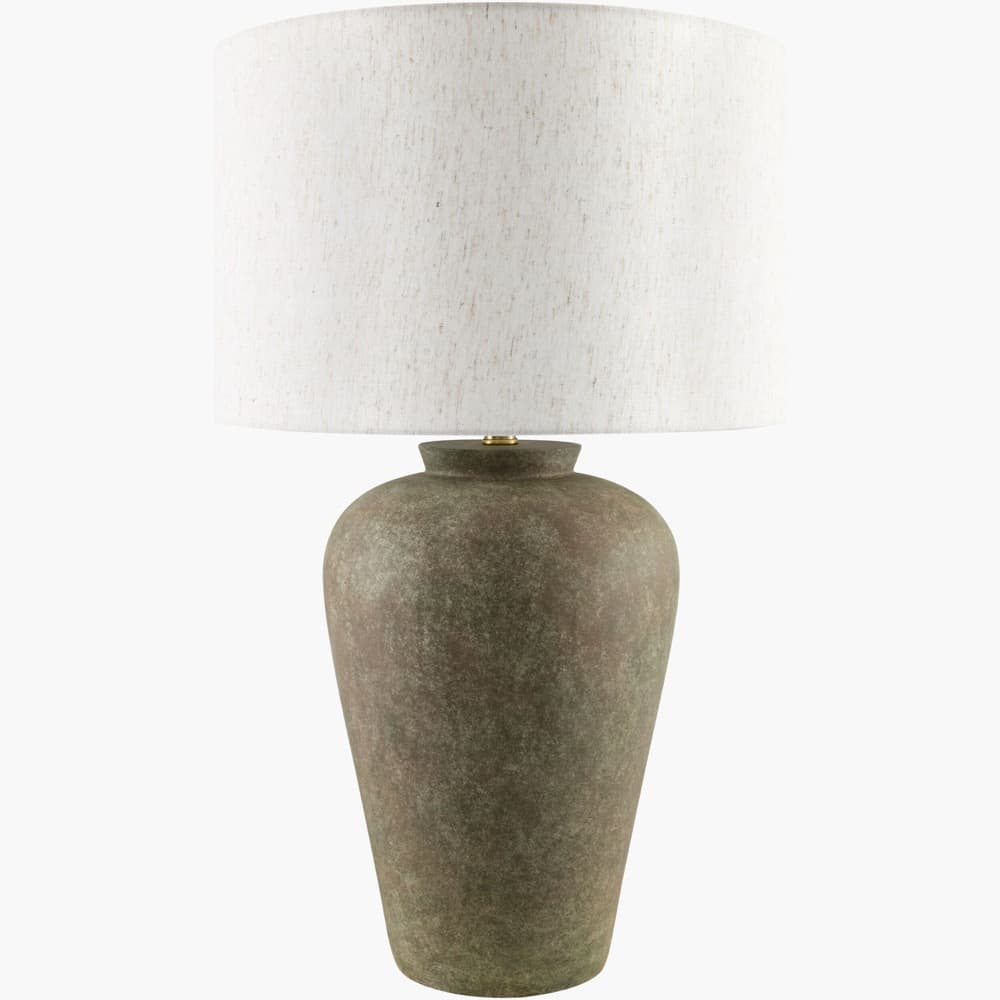Encina Cement Accent Table Lamp by Livabliss
