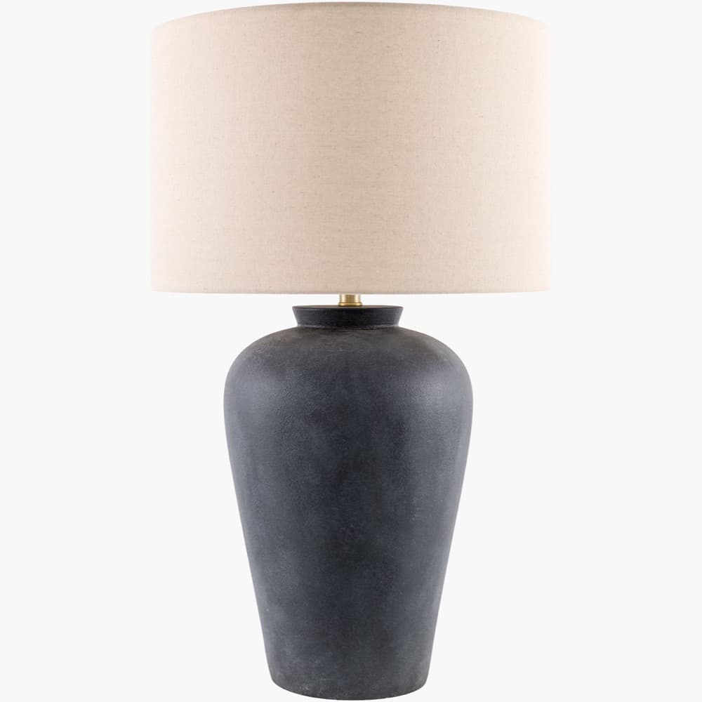 Encina Cement Accent Table Lamp by Livabliss