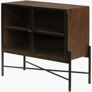 Mariposa Mango Wood Cabinet by Livabliss