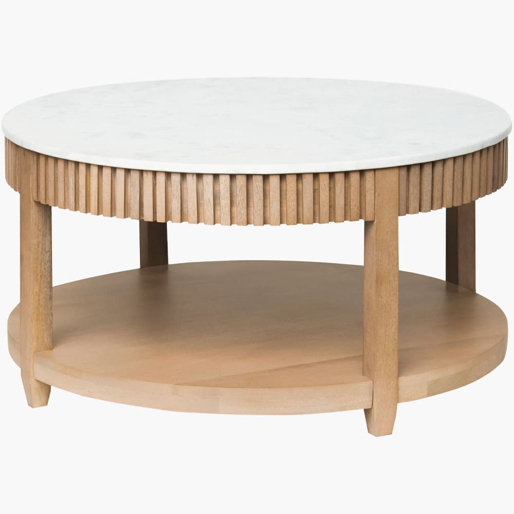 Rosemary Marble Coffee Table by Livabliss