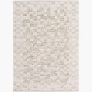 Crete Ivory  Outdoor Rug by Livabliss