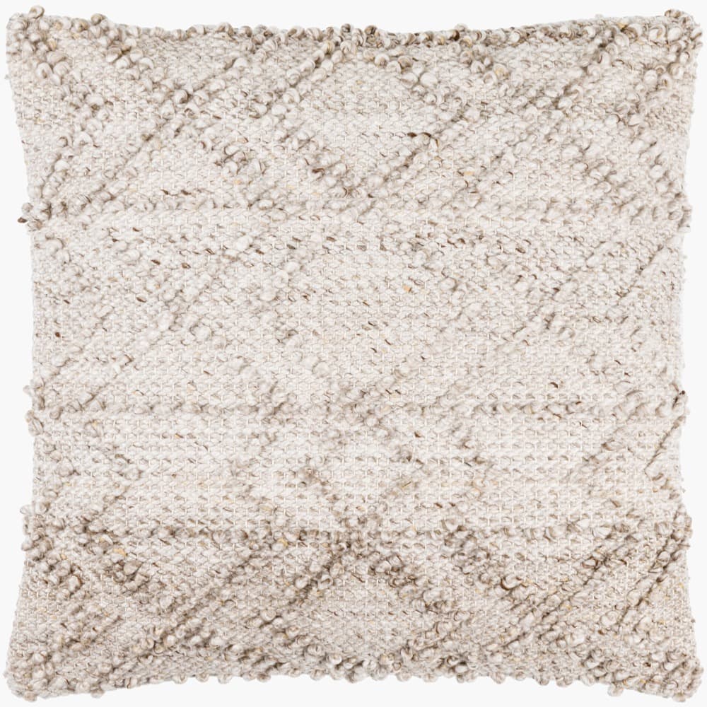 Chrisley Ivory Outdoor Pillow by Livabliss