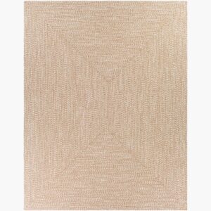Chesapeake Bay Brown  Outdoor Rug by Livabliss
