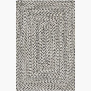 Chesapeake Bay Black  Outdoor Rug by Livabliss