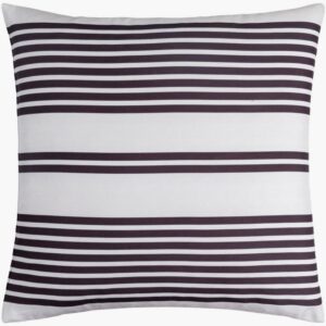 Classic Stripe Off-White Outdoor Pillow by Livabliss