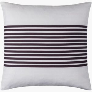 Classic Stripe Off-White Outdoor Pillow by Livabliss