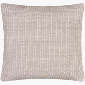 Chunky Grid Gray Pillow by Livabliss