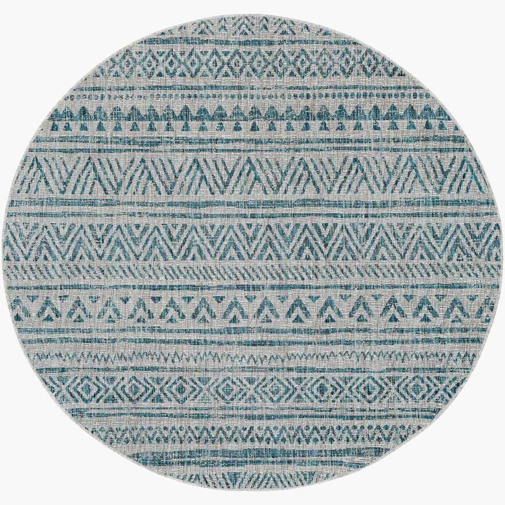 Eagean Green Outdoor Rug by Livabliss - Image 11