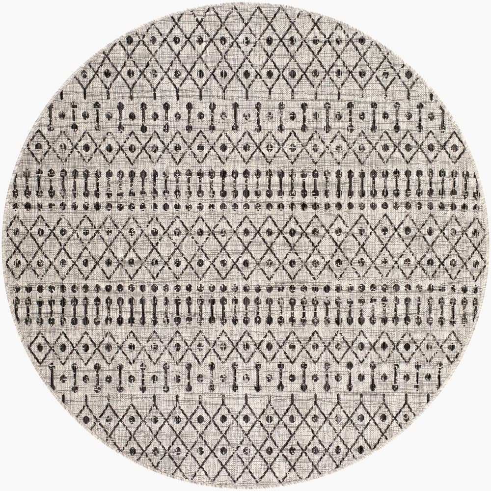 Eagean Black Outdoor Rug by Livabliss - Image 13