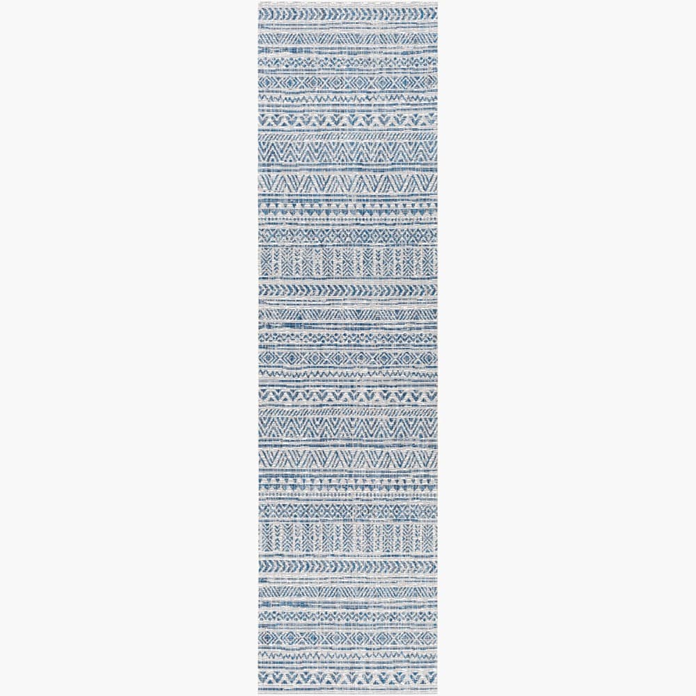 Eagean Blue Outdoor Rug by Livabliss - Image 7