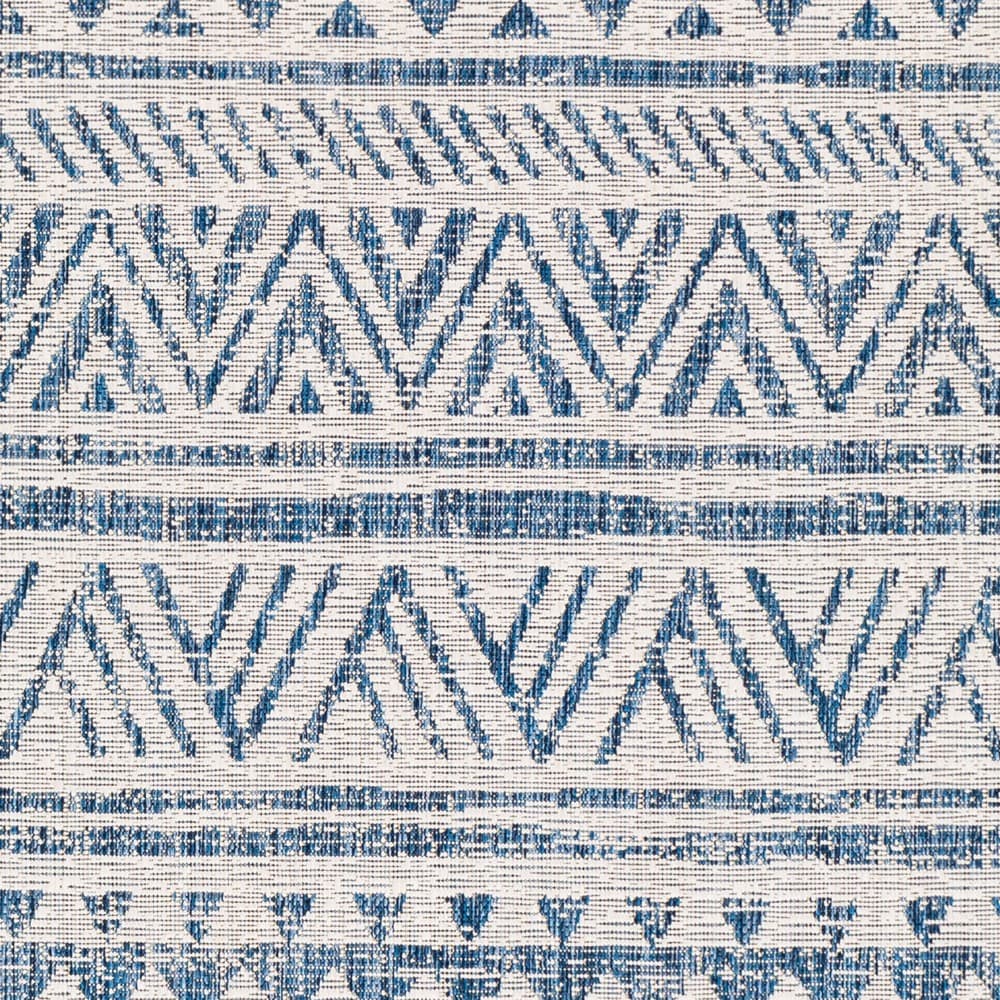 Eagean Blue Outdoor Rug by Livabliss - Image 4