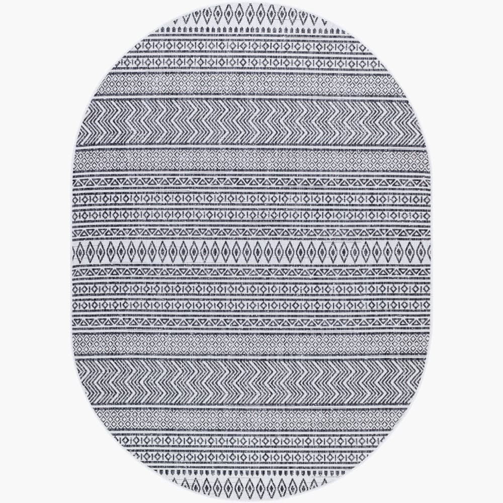 Eagean Black Outdoor Rug by Livabliss - Image 8