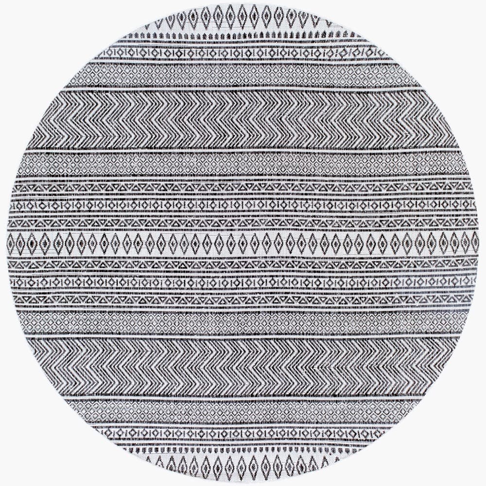 Eagean Black Outdoor Rug by Livabliss - Image 14