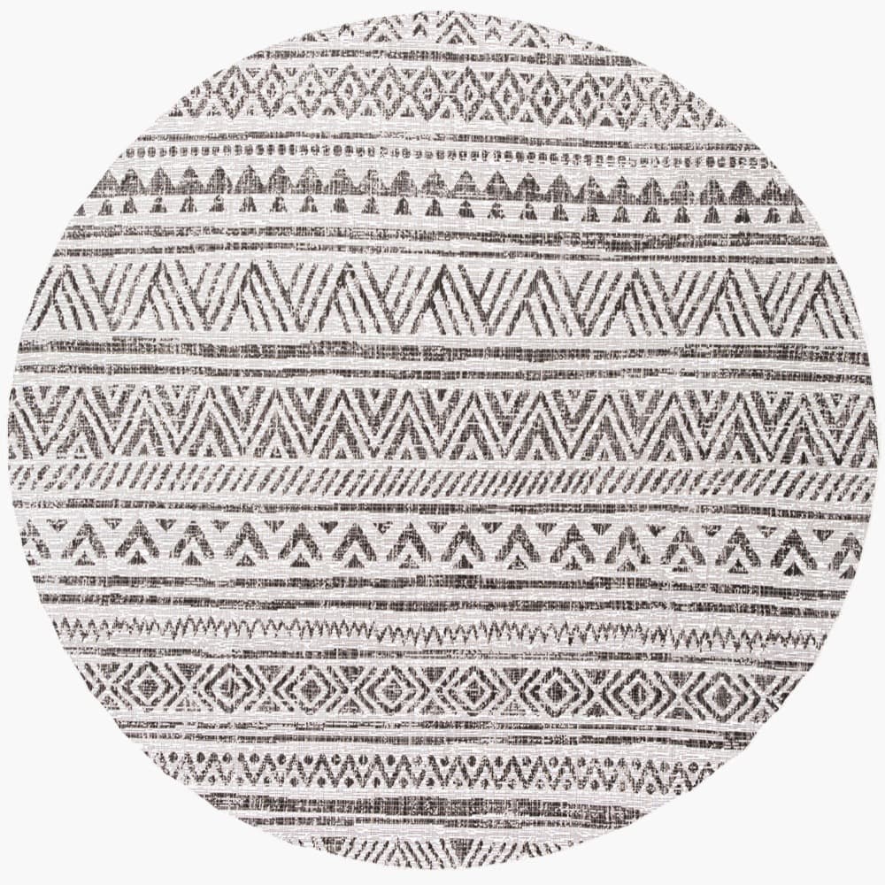 Eagean Black Outdoor Rug by Livabliss - Image 11