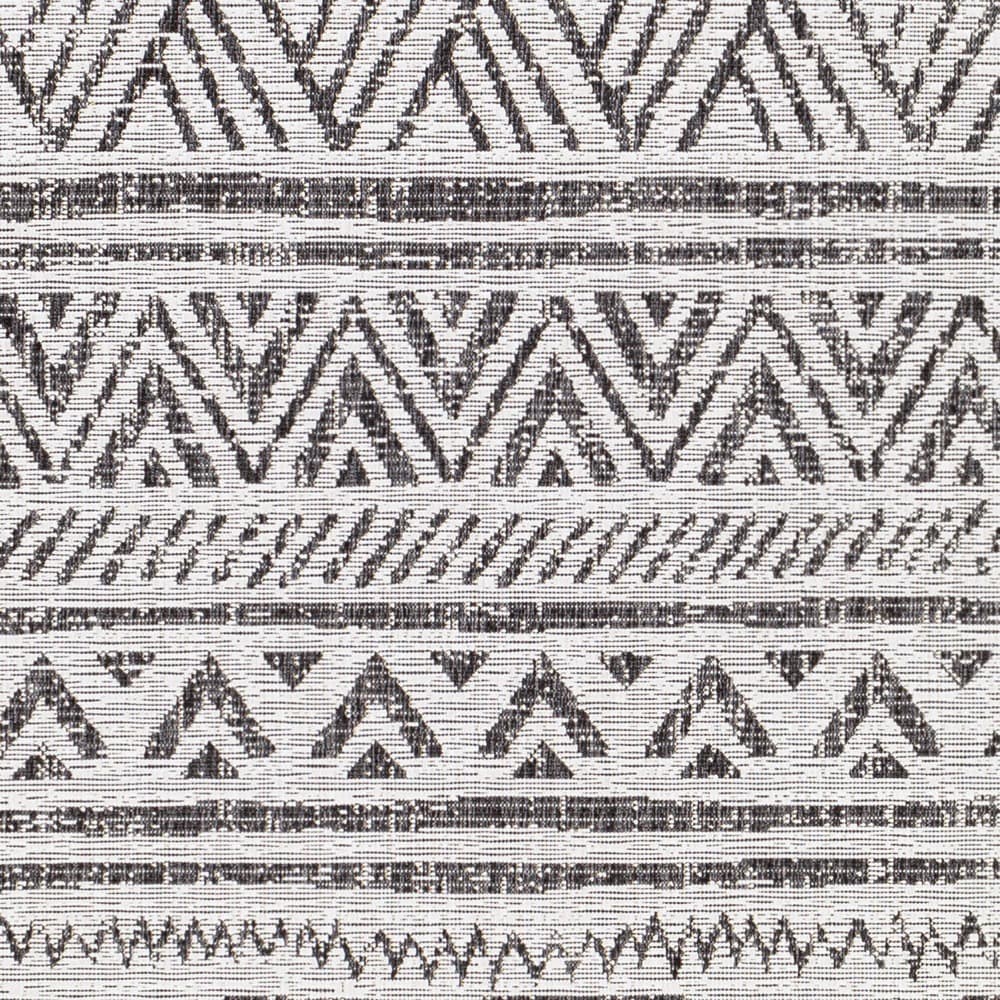 Eagean Black Outdoor Rug by Livabliss - Image 4