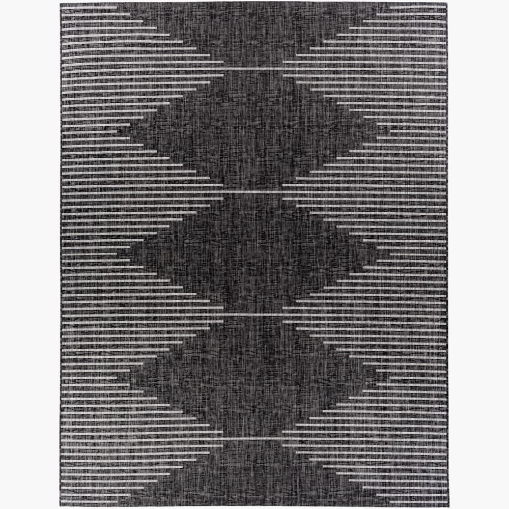 Eagean Black Outdoor Rug by Livabliss - Image 6