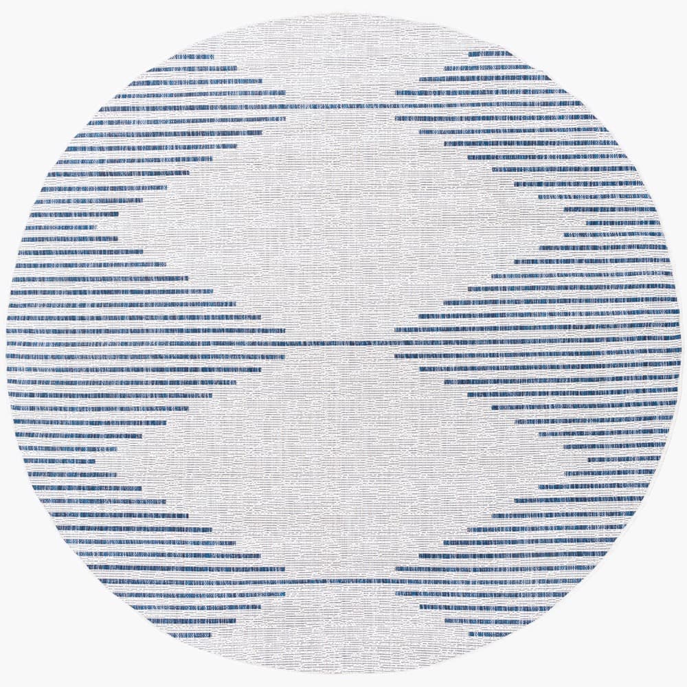 Eagean Dark Blue Outdoor Rug by Livabliss - Image 11