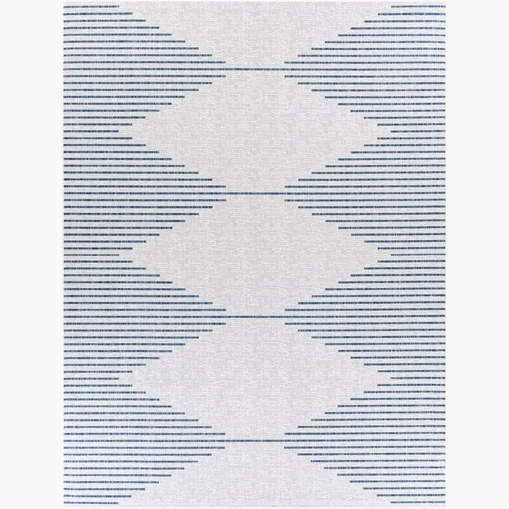 Eagean Dark Blue Outdoor Rug by Livabliss - Image 6