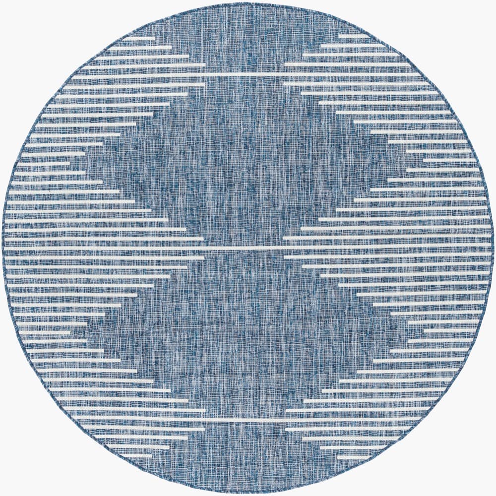 Eagean Dark Blue Outdoor Rug by Livabliss - Image 11