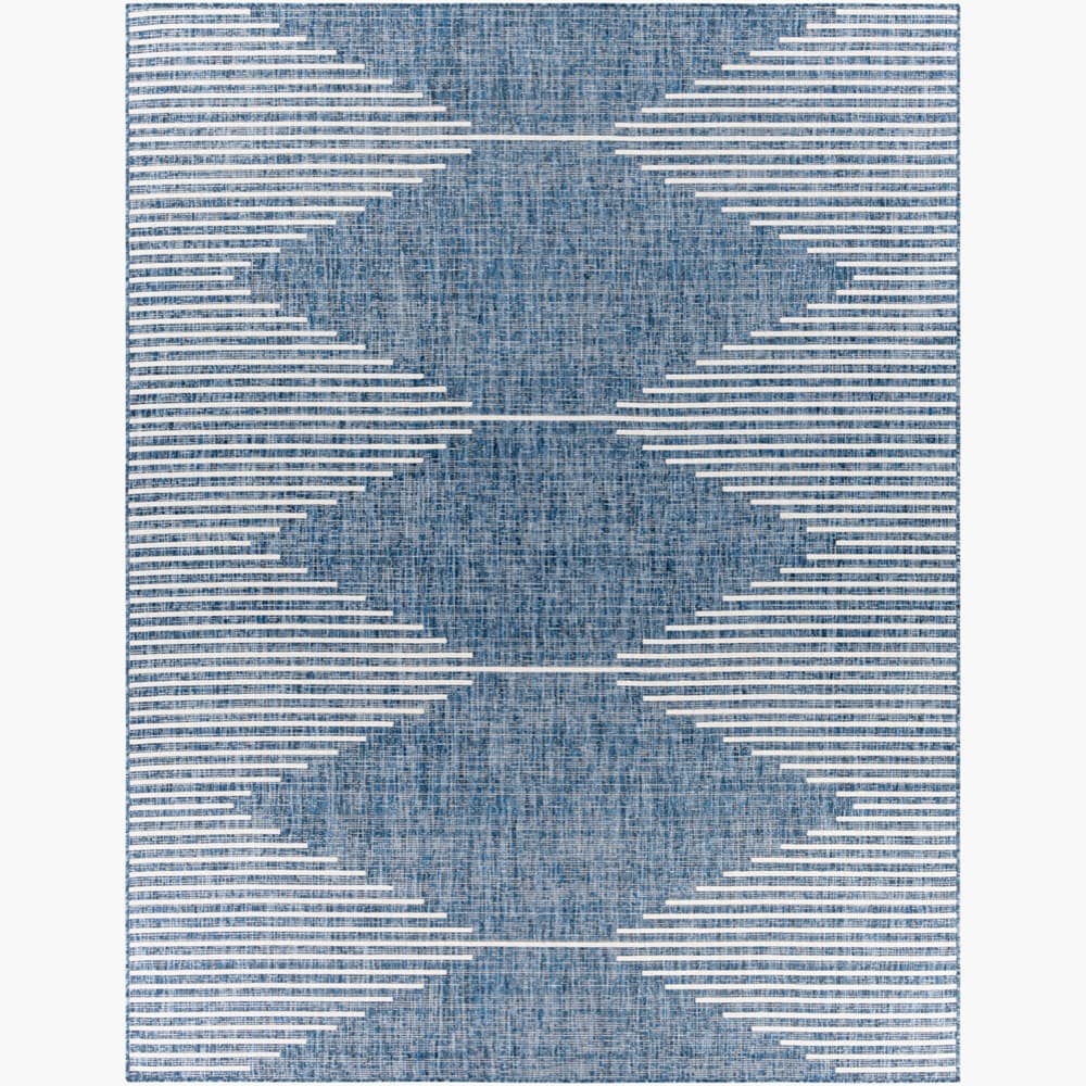 Eagean Dark Blue Outdoor Rug by Livabliss - Image 6