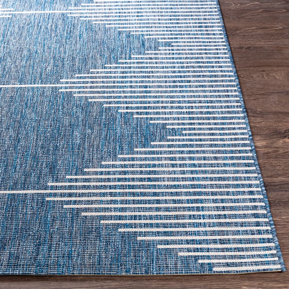 Eagean Dark Blue Outdoor Rug by Livabliss - Image 5