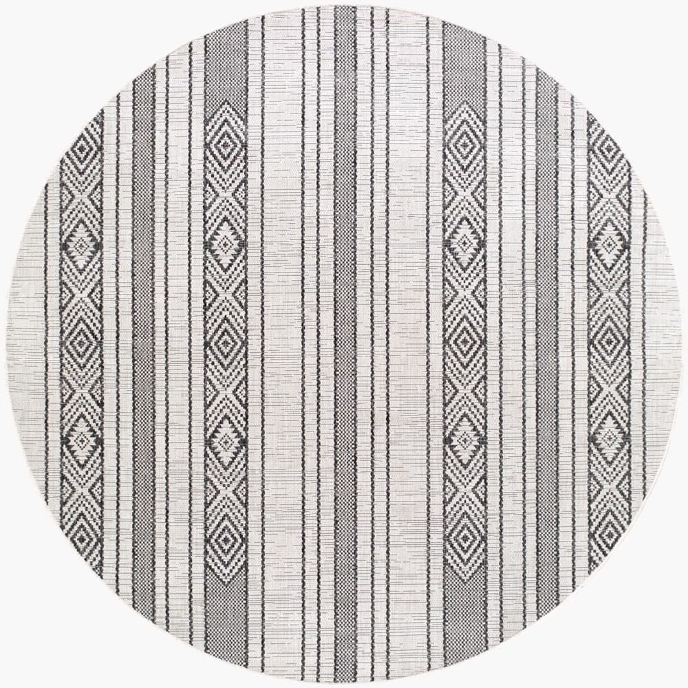 Eagean Black Outdoor Rug by Livabliss - Image 6