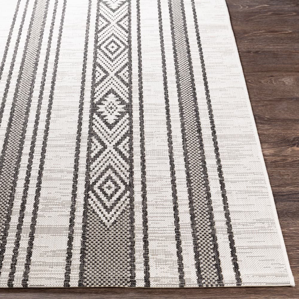 Eagean Black Outdoor Rug by Livabliss - Image 5