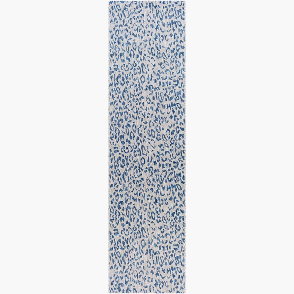 Eagean Blue Outdoor Rug by Livabliss