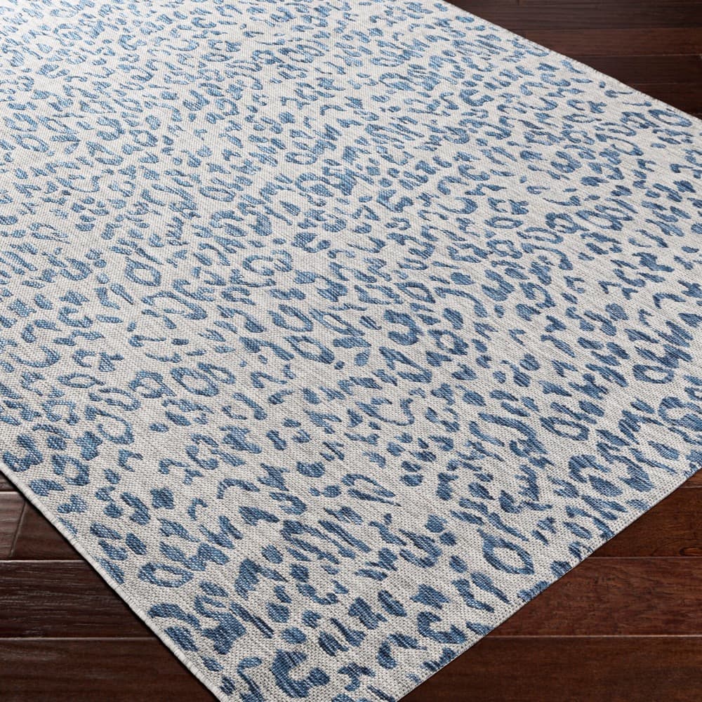 Eagean Blue Outdoor Rug by Livabliss - Image 3
