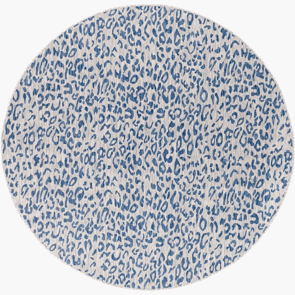Eagean Blue Outdoor Rug by Livabliss - Image 8