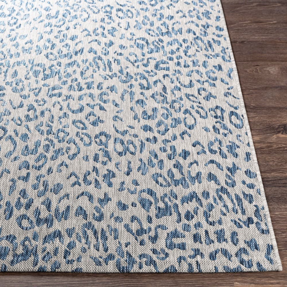 Eagean Blue Outdoor Rug by Livabliss - Image 5