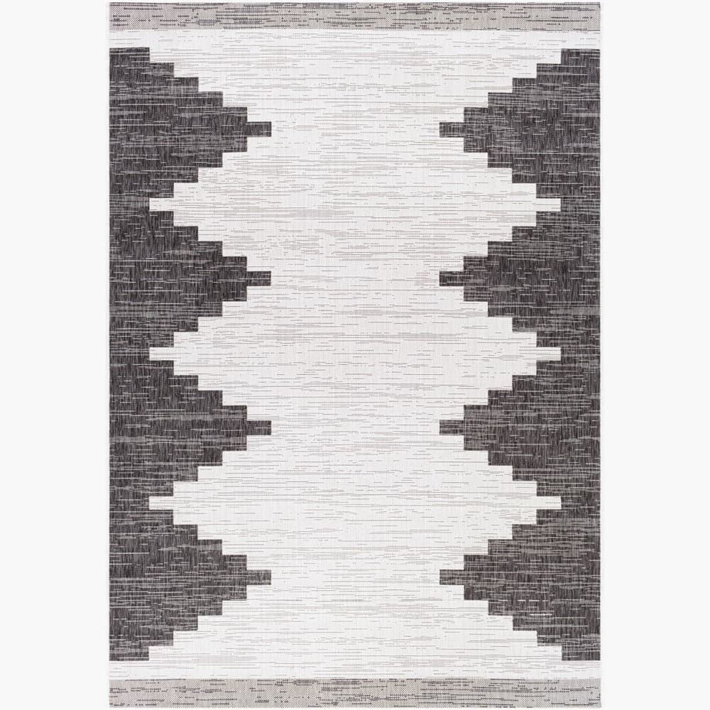 Eagean Black Outdoor Rug by Livabliss - Image 11