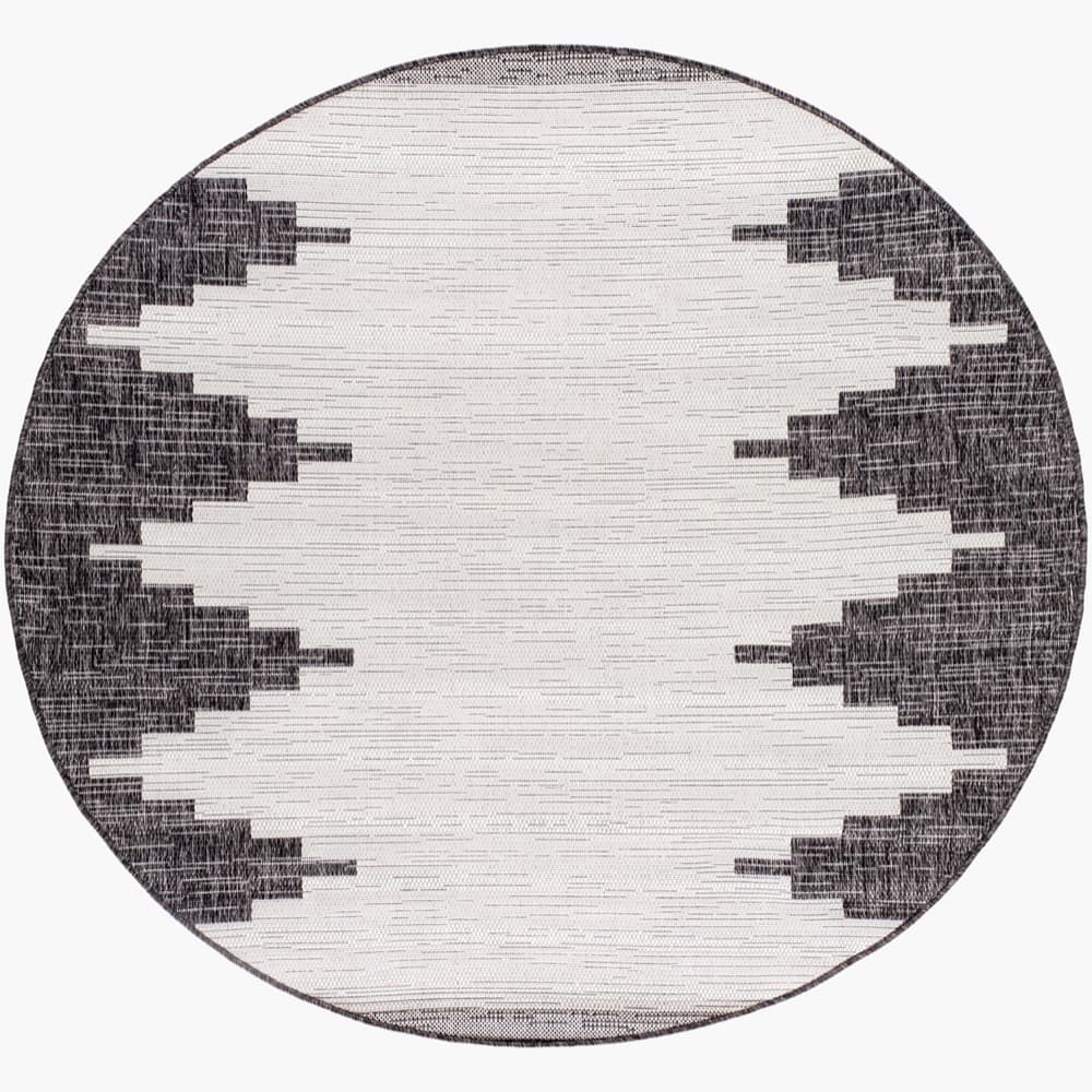 Eagean Black Outdoor Rug by Livabliss - Image 12