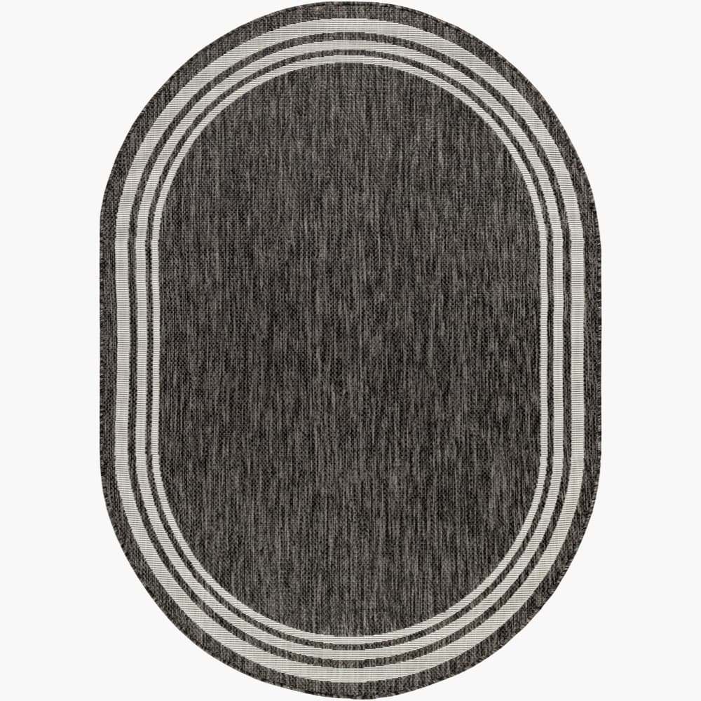 Eagean Charcoal Outdoor Rug by Livabliss - Image 8
