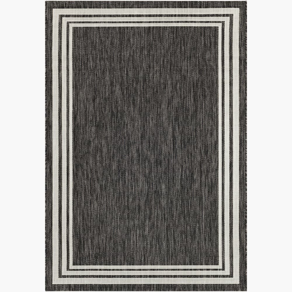 Eagean Charcoal Outdoor Rug by Livabliss - Image 11