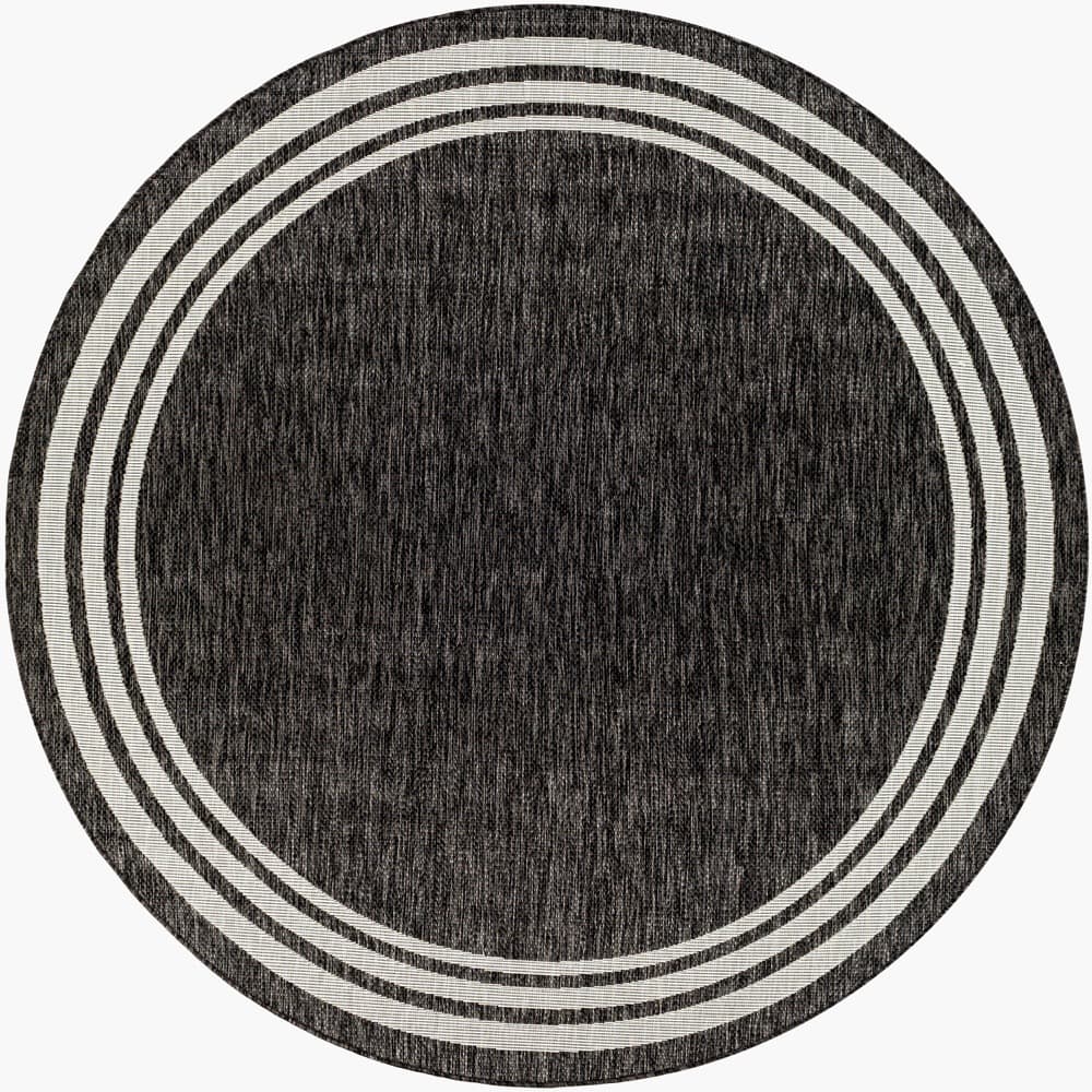 Eagean Charcoal Outdoor Rug by Livabliss - Image 9