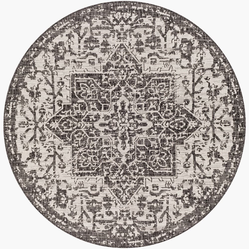 Eagean Black Outdoor Rug by Livabliss - Image 9