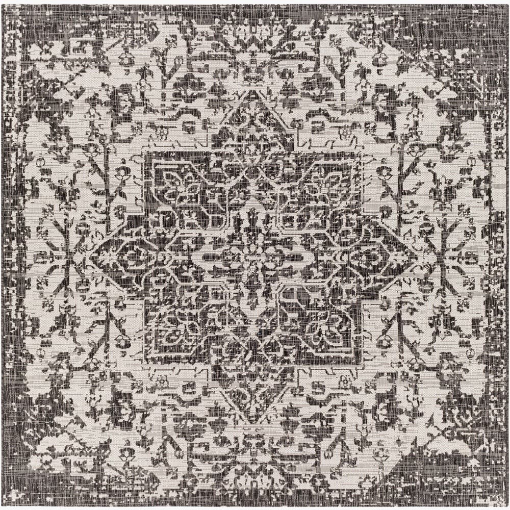 Eagean Black Outdoor Rug by Livabliss - Image 8