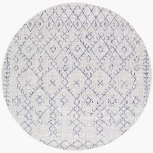 Eagean Oatmeal  Outdoor Rug by Livabliss