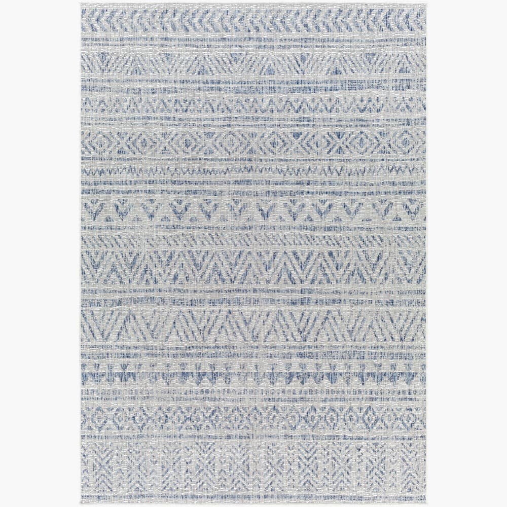 Eagean Navy Outdoor Rug by Livabliss