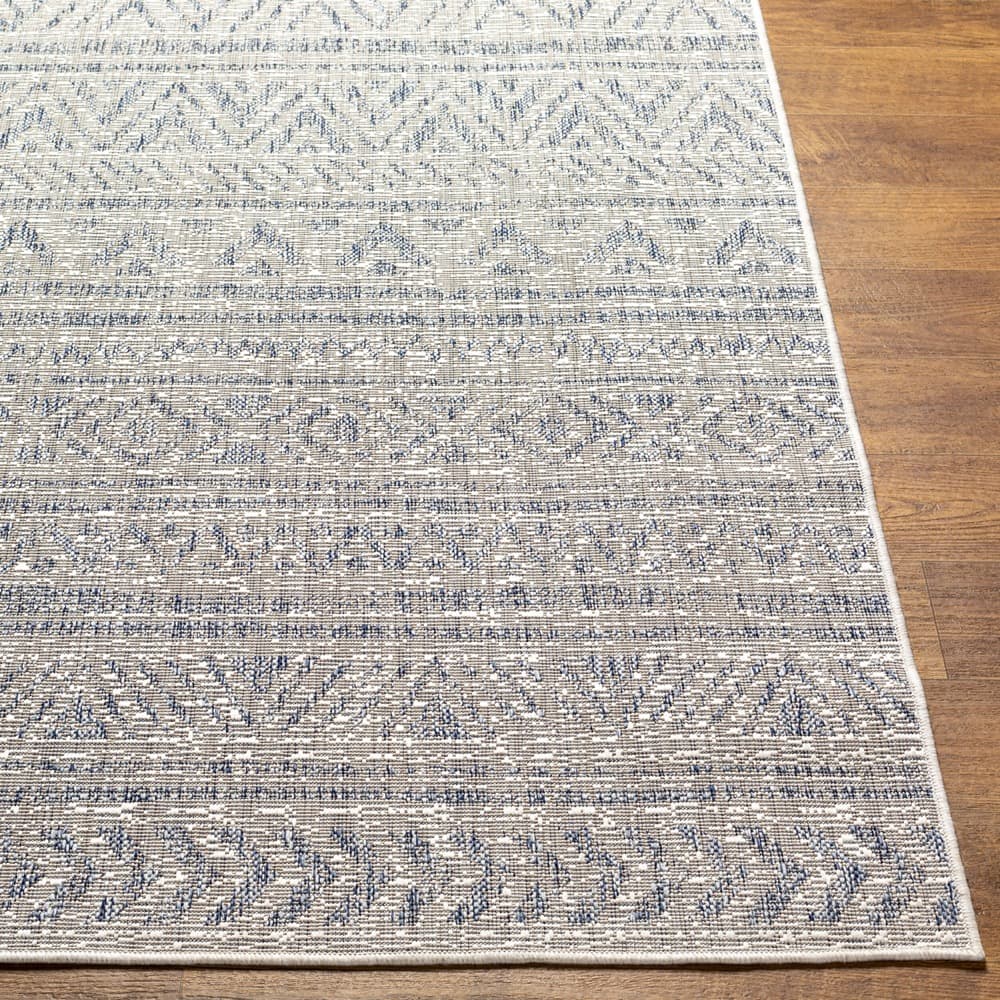 Eagean Navy Outdoor Rug by Livabliss - Image 5