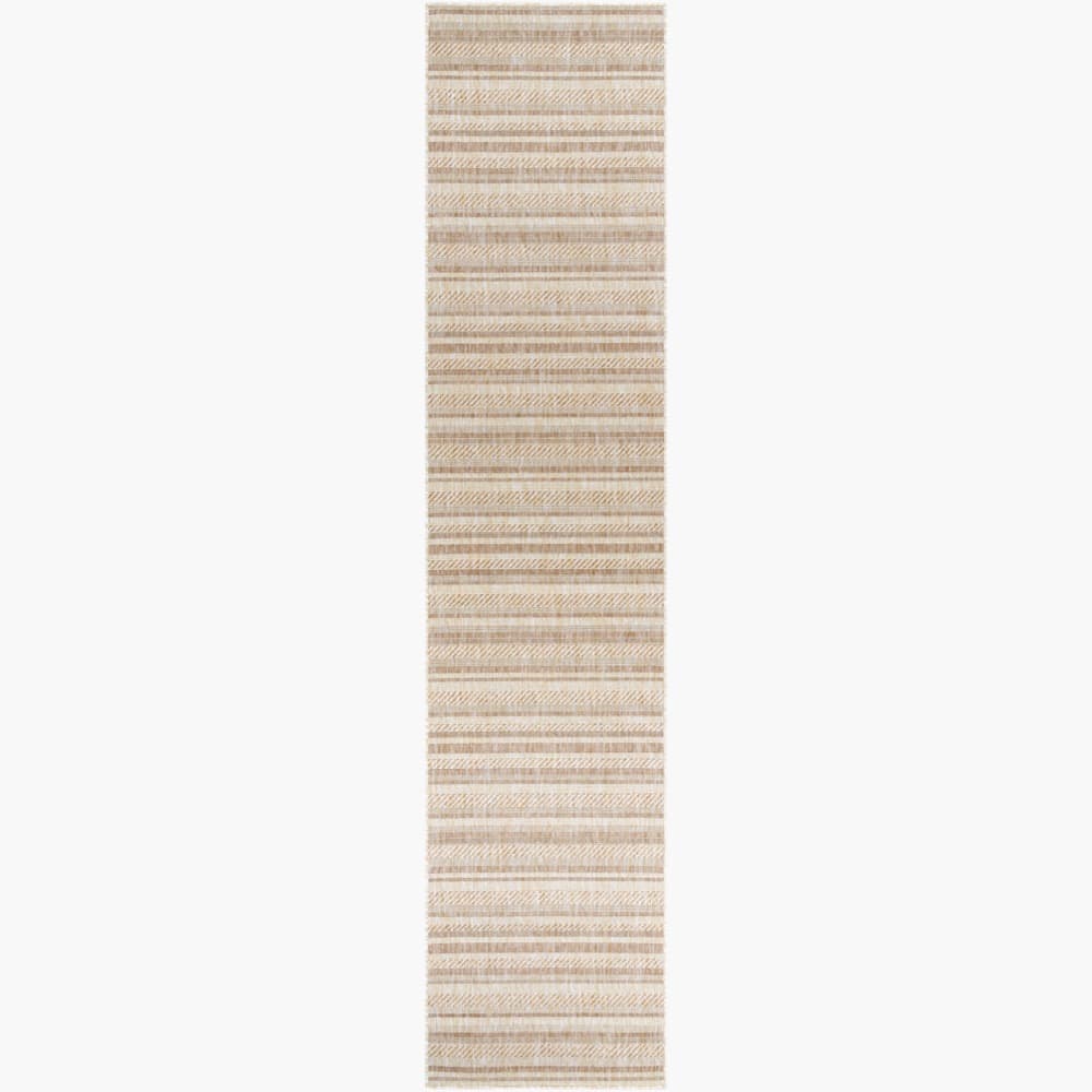Eagean Light Beige Outdoor Rug by Livabliss