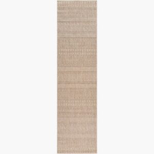 Eagean Light Beige  Outdoor Rug by Livabliss