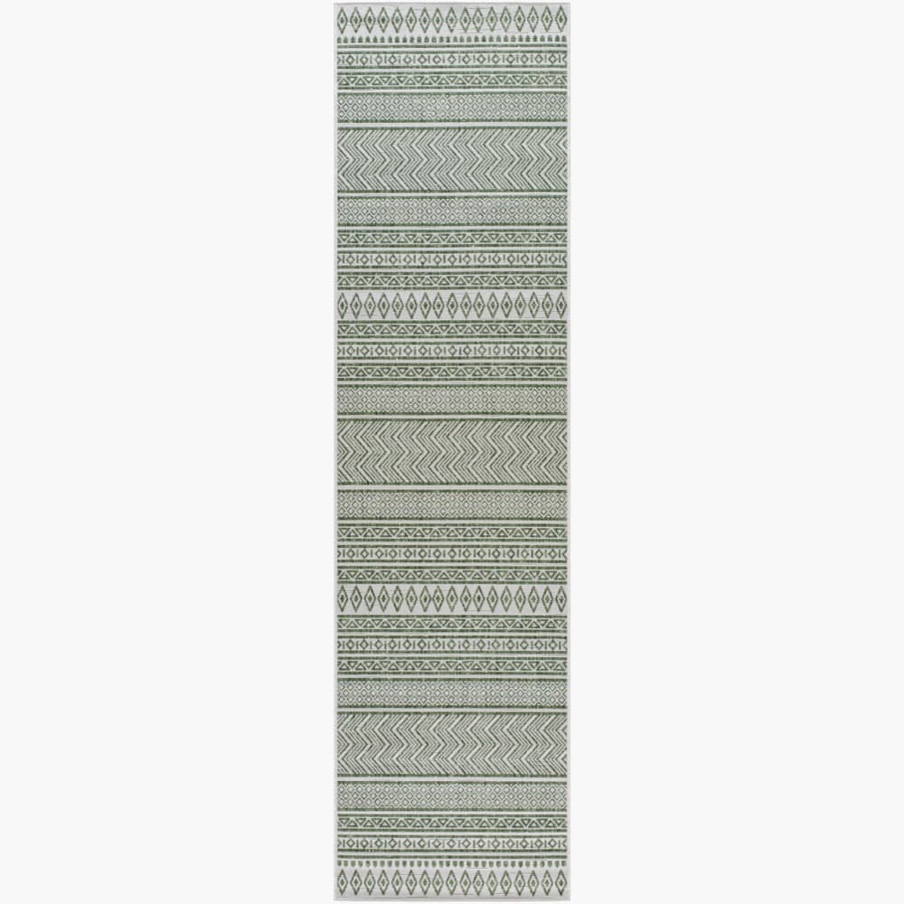 Eagean Grass Green Outdoor Rug by Livabliss