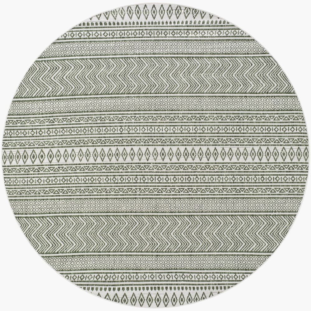Eagean Grass Green Outdoor Rug by Livabliss - Image 6