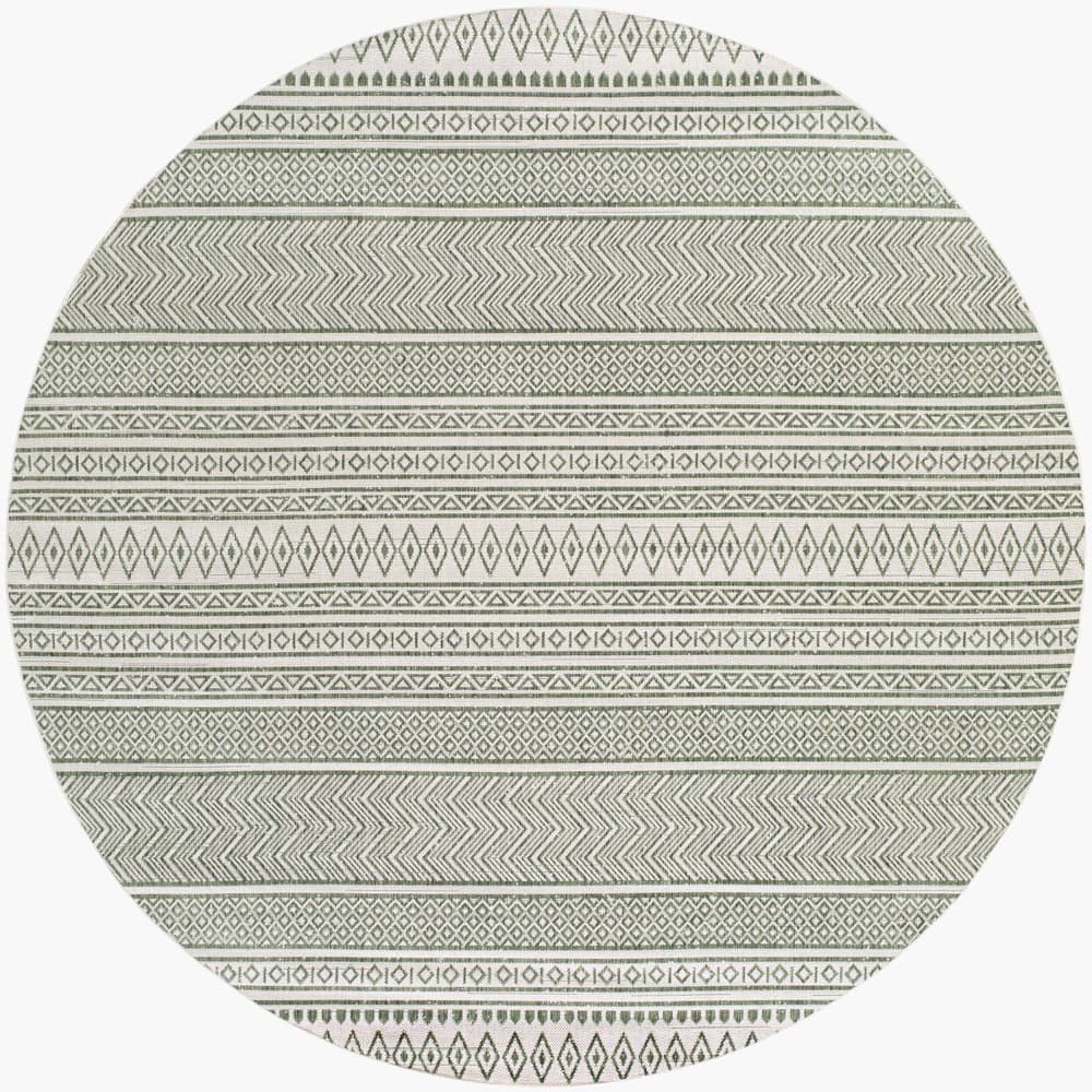Eagean Grass Green Outdoor Rug by Livabliss - Image 5