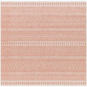 Eagean Rust Outdoor Rug by Livabliss