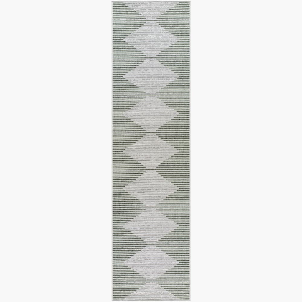 Eagean Grass Green Outdoor Rug by Livabliss