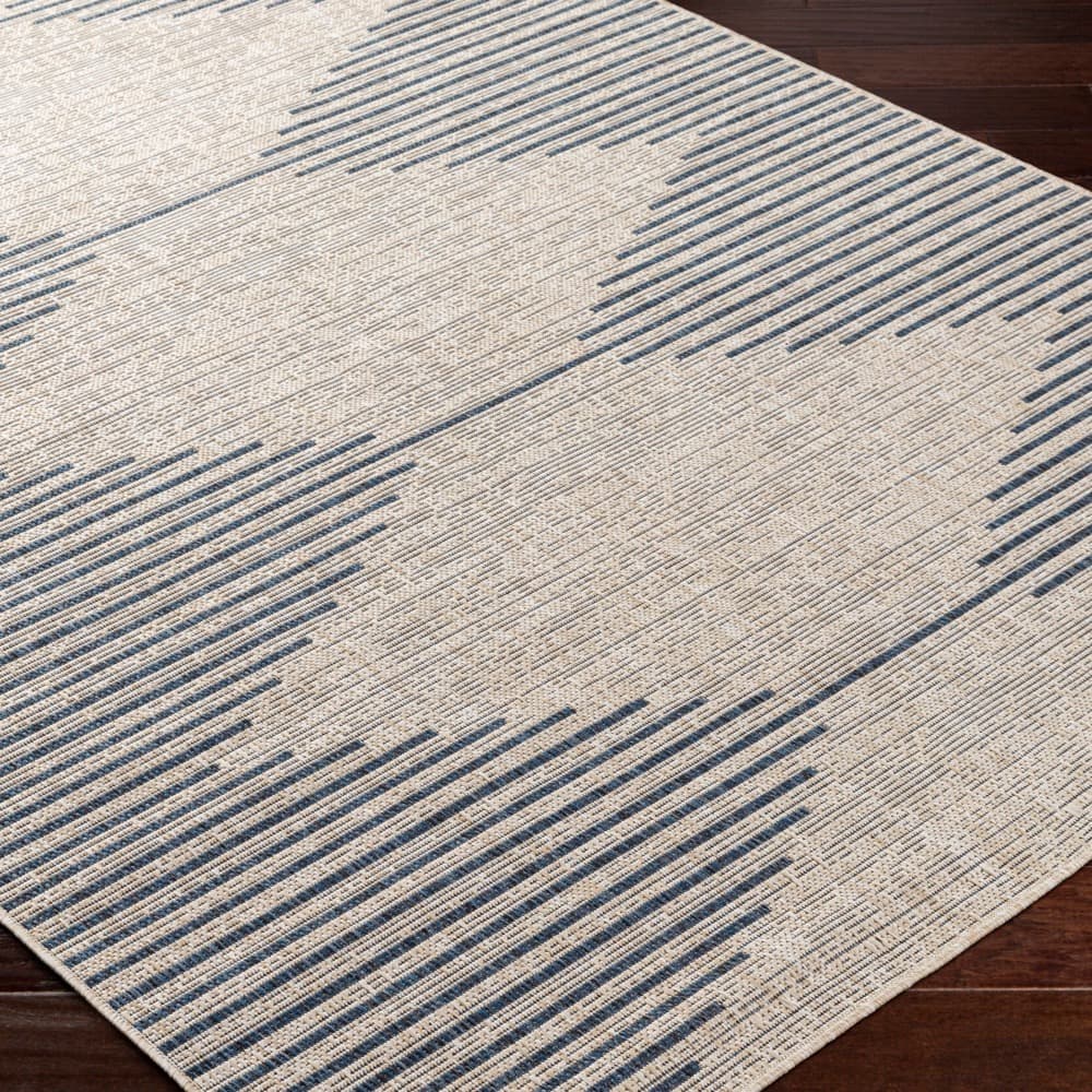 Eagean Navy Outdoor Rug by Livabliss - Image 3