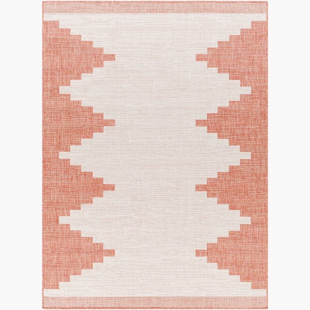 Eagean Rust Outdoor Rug by Livabliss - Image 4